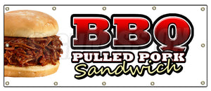 BBQ Pulled Pork Sandwich Banner