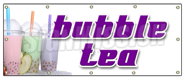 Bubble Tea Banner