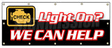 Check Engine Light Banner