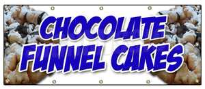 Chocolate Funnel Cakes Banner