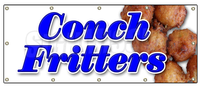 Conch Fritters Banner