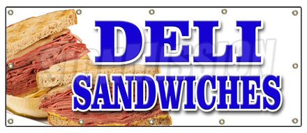 Deli Sandwiches Banner