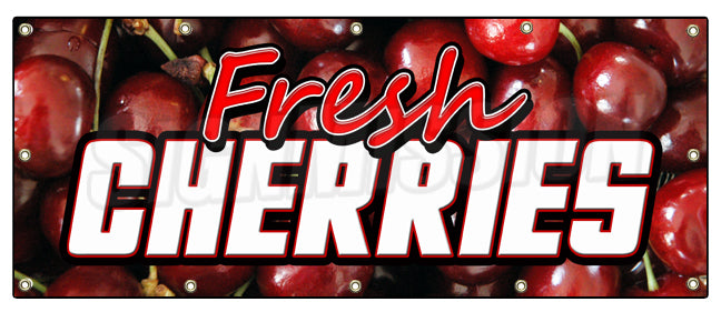 Fresh Cherries Banner