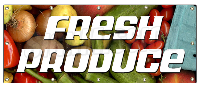 Fresh Produce Banner