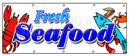Fresh Sea Food Banner