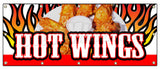 Hot Wings Banner