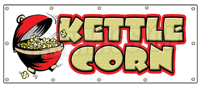 Kettle Corn Banner