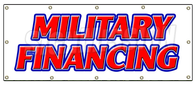 Military Financing Banner