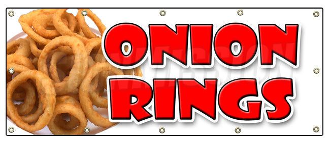 Onion Rings Banner