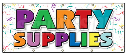 Party Supplies Banner