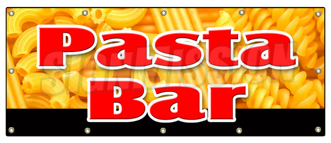 Pasta Bar Banner