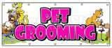 Pet Grooming Banner