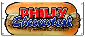 Philly Cheese Steak Banner