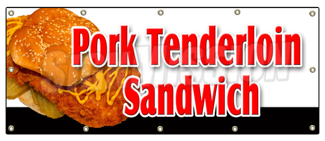 Pork Tenderloin Sandwich Banner