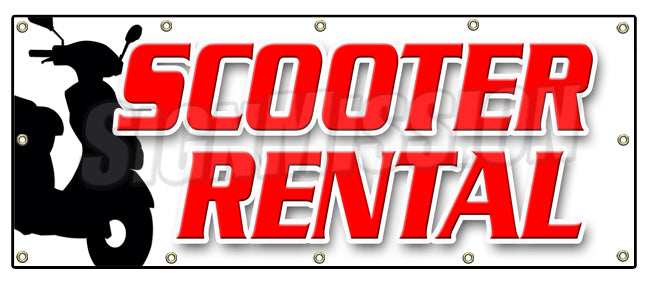 Scooter Rental Banner