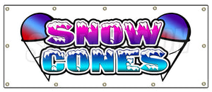 Snow Cones Banner