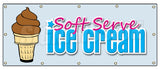 Soft Serve Chocolate Banner