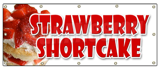 Strawberry Shortcake Banner