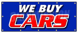 We Buy Cars Banner