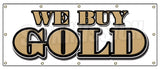 We Buy Gold Banner