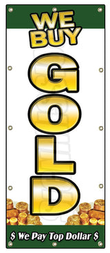 We Buy Gold 1 Vertical Banner