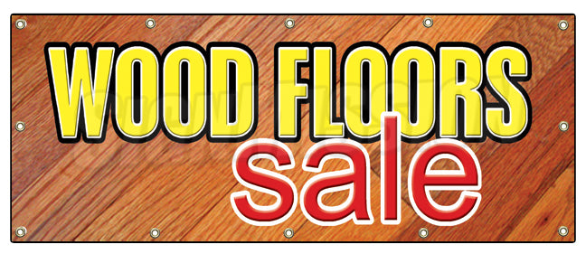 Wood Floors Sale Banner