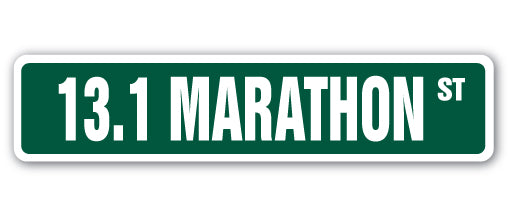 13.1 MARATHON Street Sign