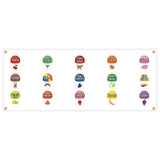 15 Flavors Snow Cone Banner