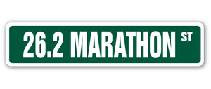 26.2 Marathon Street Vinyl Decal Sticker