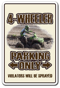 4-wheeler Vinyl Decal Sticker