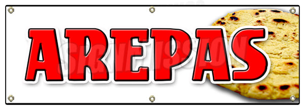 Arepas Banner