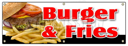 Burger & Fries Banner