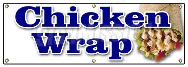 Chicken Wrap Banner