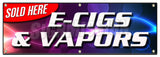 E-Cigs & Vapors Sold Banner