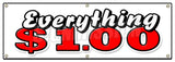 Everything 1 Dollar Banner