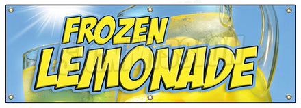 Frozen Lemonade Banner