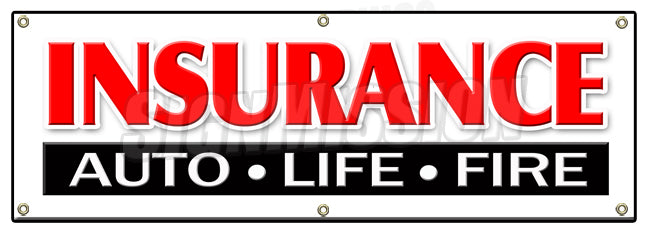 Insurance Auto Life Fire Banner