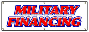Military Financing Banner