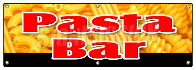 Pasta Bar Banner