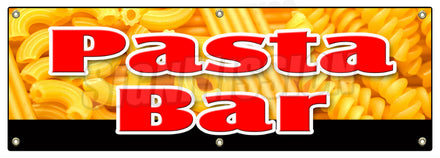 Pasta Bar Banner