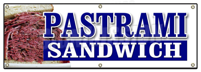 Pastrami Sandwich Banner