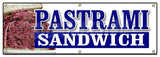 Pastrami Sandwich Banner