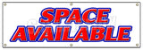 Space Available Banner