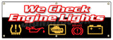 We Check Engine Lights Banner