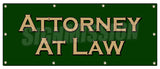 Attorney At Law Banner