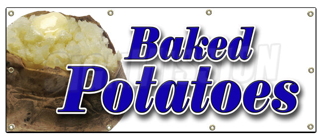 Baked Potatoes Banner