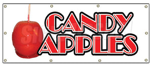 Candy Apples Banner