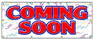 Coming Soon Advertising Banner