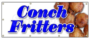 Conch Fritters Banner