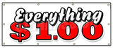 Everything 1 Dollar Banner